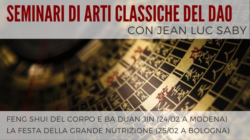 Arti Classiche del Dao con Jean Luc Saby