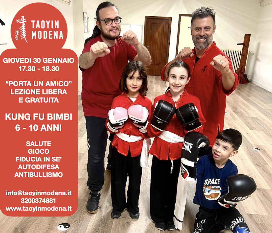 Serata Gratuita Kung Fu Bimbi